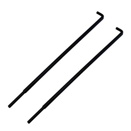 Barres de sécurité en acier pour rig et rack GladiatorFit (lot de 2)