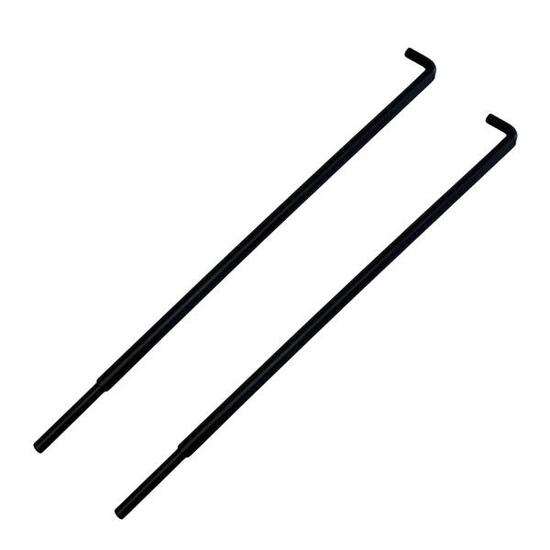 Barres de sécurité en acier pour rig et rack GladiatorFit (lot de 2)