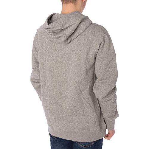 Felpa con cappuccio Nike Sportswear Air Uomo XXL Grigio melange Bianco 2/2
