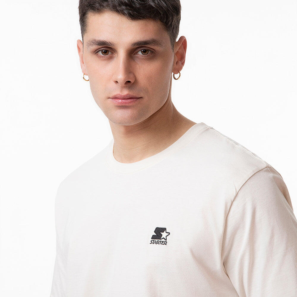 T-shirt Iconic ricamata CREMA 3/6