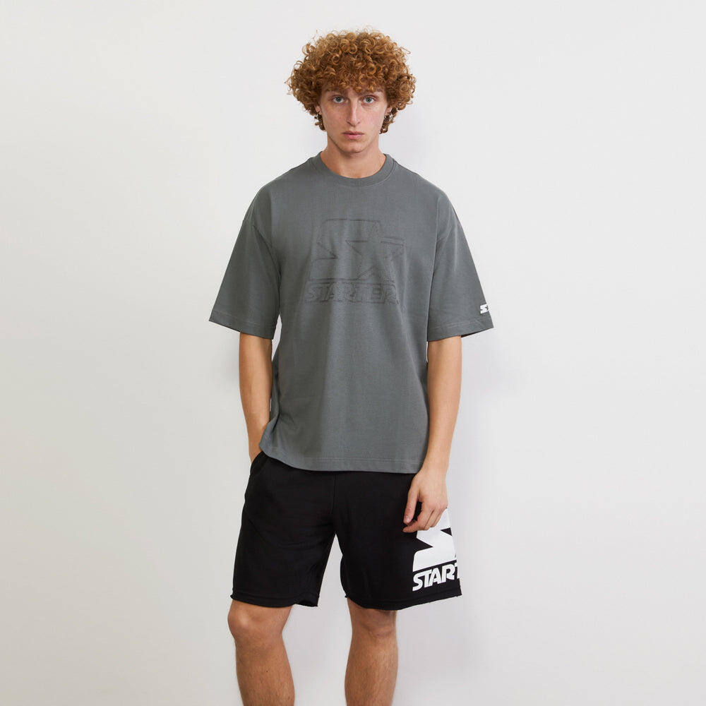 T-shirt ricamo GRIGIO SCURO 5/6