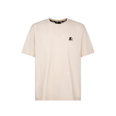 T-shirt Iconic ricamata CREMA