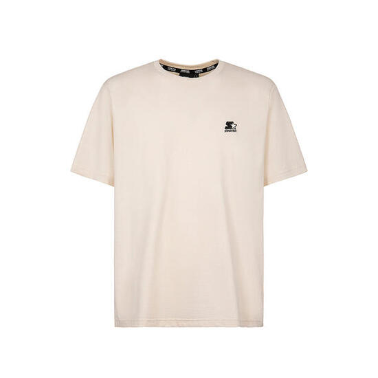 T-shirt Iconic ricamata CREMA