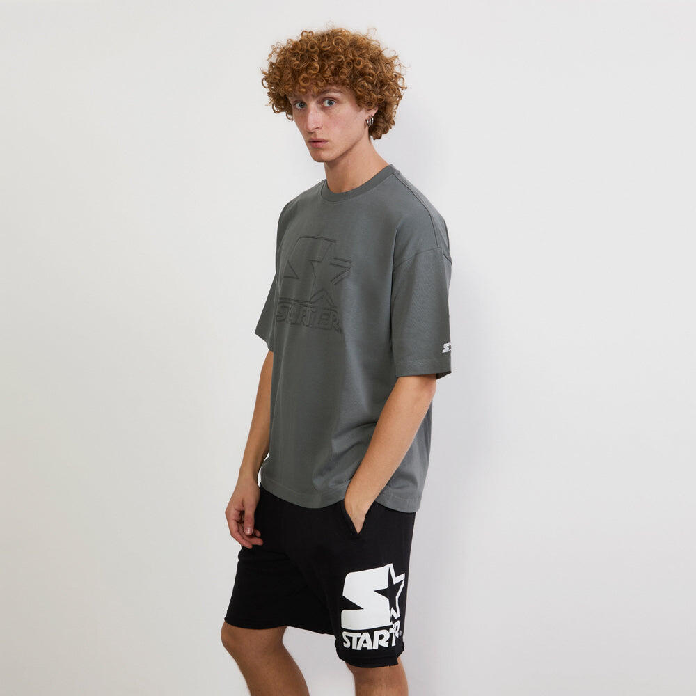 T-shirt ricamo GRIGIO SCURO 6/6