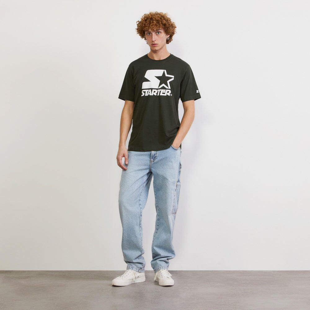 T-shirt Iconic Starter VERDE MILITARE 5/6