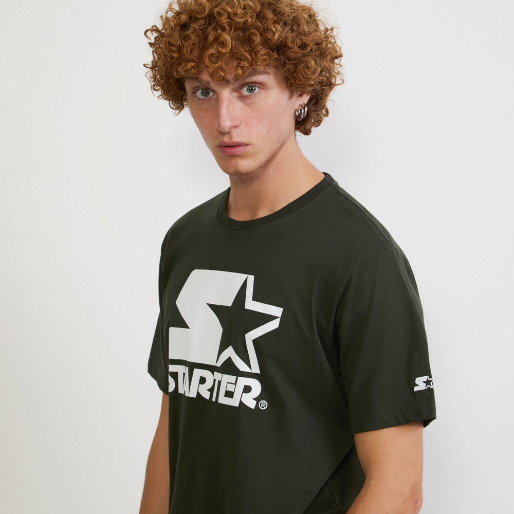 T-shirt Iconic Starter VERDE MILITARE 4/6