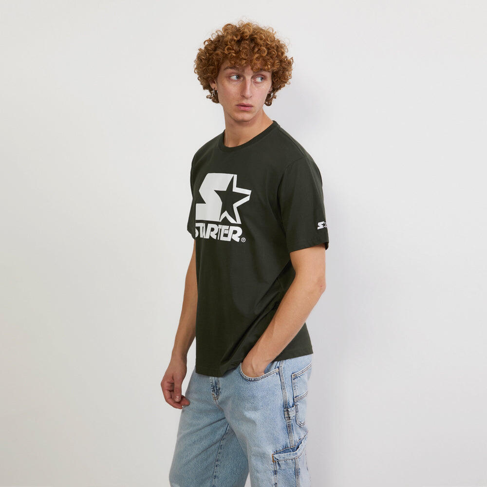 T-shirt Iconic Starter VERDE MILITARE 6/6