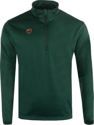 Sweat-shirt Playerlayer homme 1/4 zip Midlayer vert M
