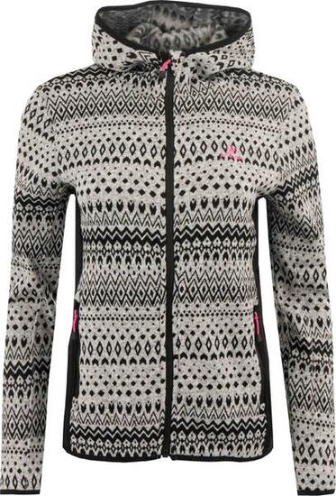 Pull à capuche femme Athl. dpt Kayla gris chiné