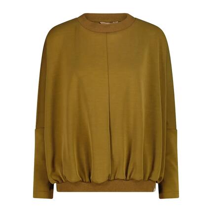 Dames oversized sweatshirt met hoge hals CMP