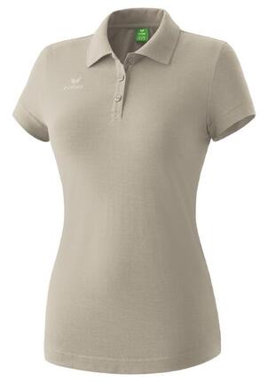 Polo en coton Erima bleu femme ajusté