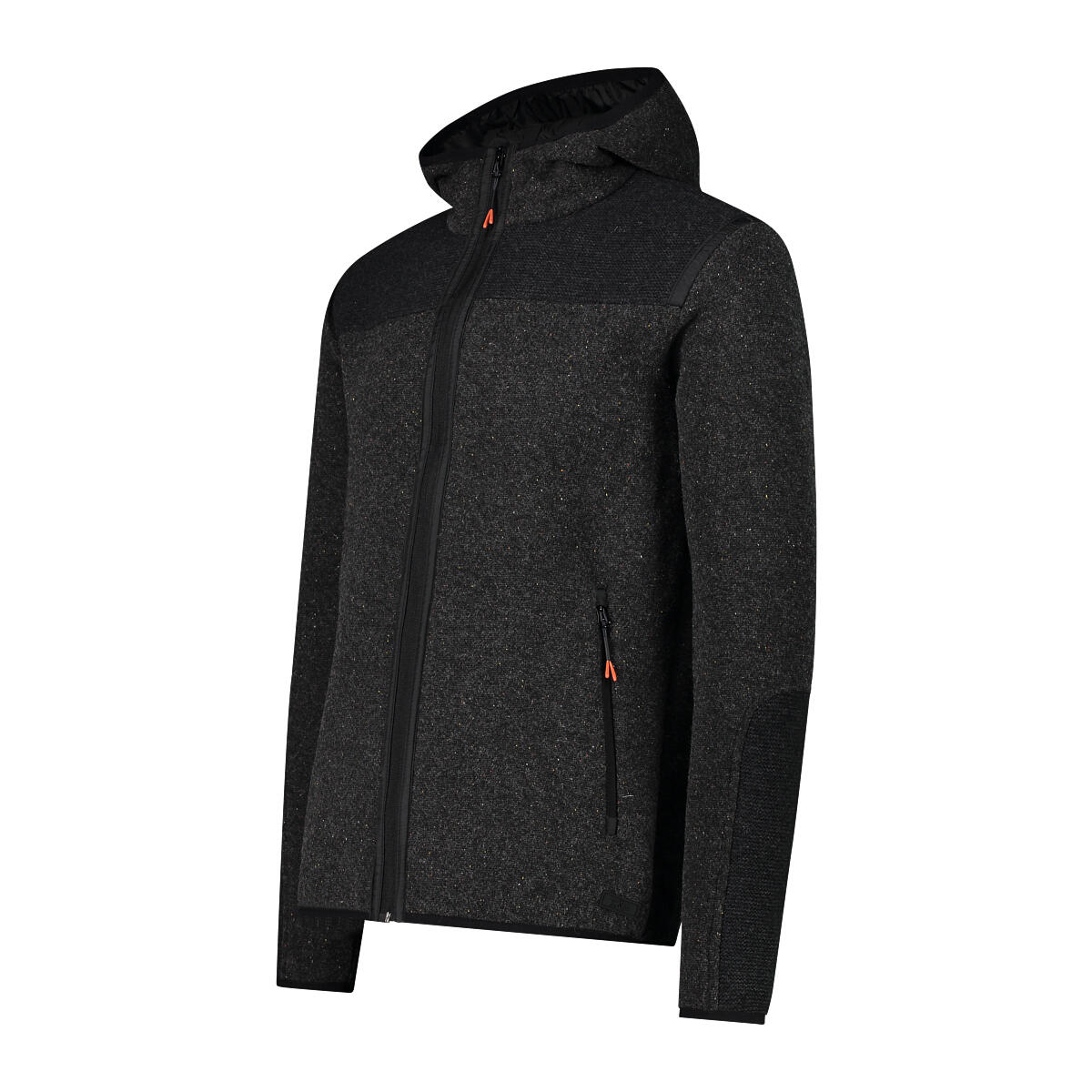 Sweatshirt à capuche wooltech zippé CMP 3/3