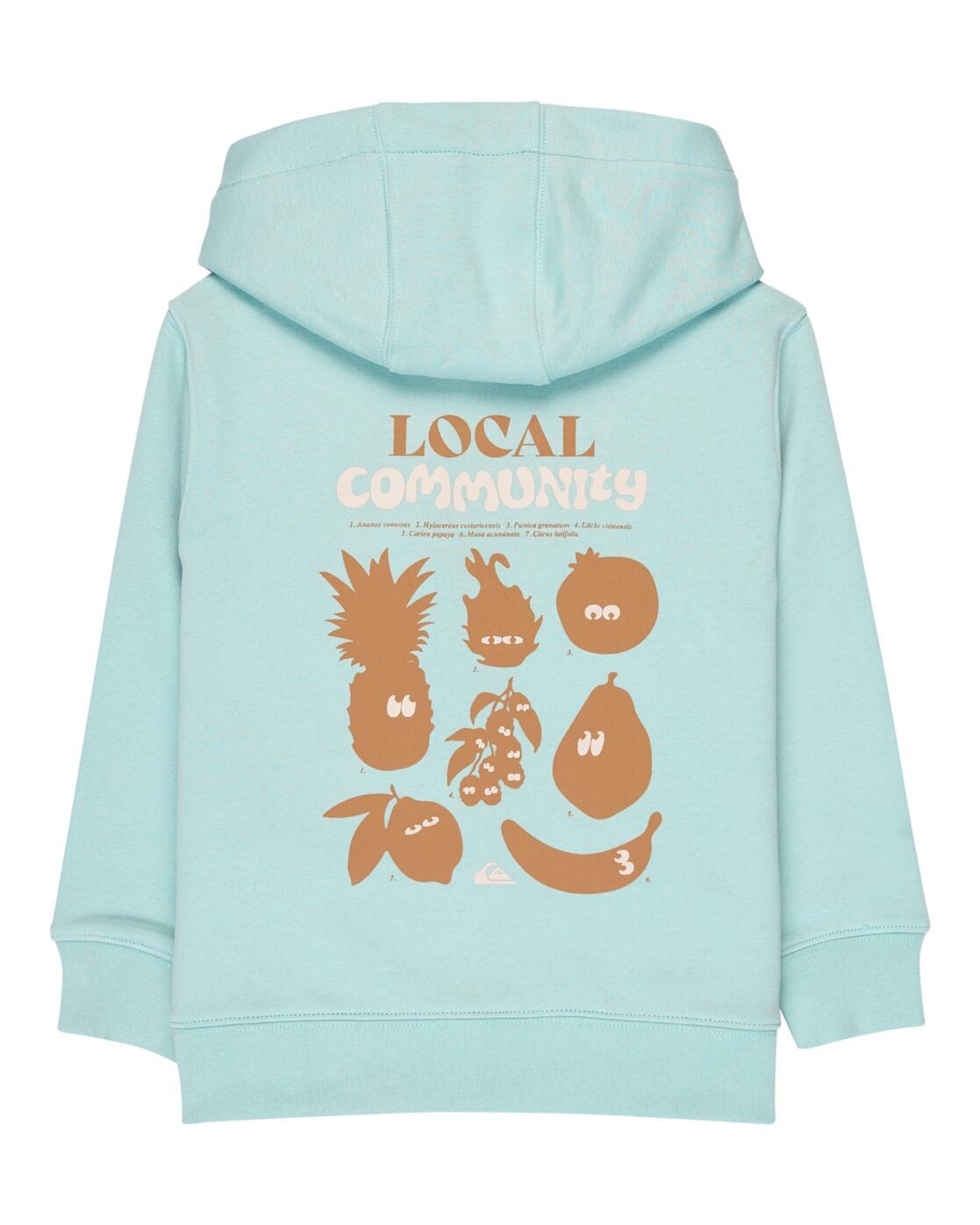 Sweat à capuche GRAPHIC Bleu Jeune Garçon 2/3