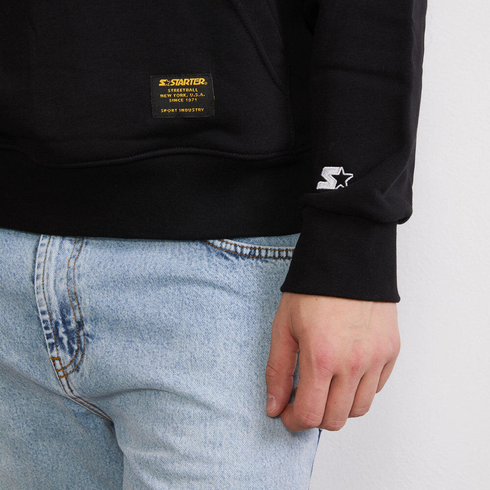 Felpa con cappuccio Skate NERO 5/6