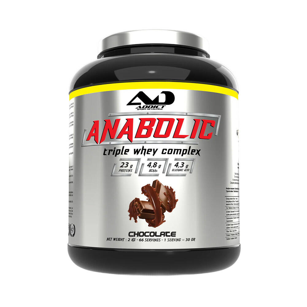 Anaboliczny potrójny kompleks serwatki (2kg)
