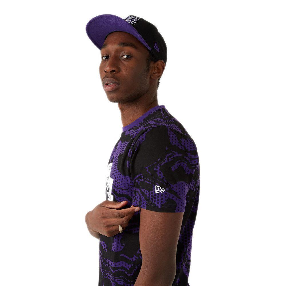 Tee-shirt New LOS ANGELES LAKERS OIL SLICK PRINT 3/5