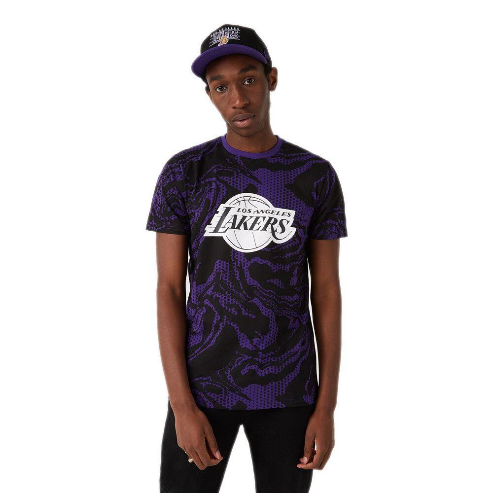 Tee-shirt New LOS ANGELES LAKERS OIL SLICK PRINT 2/5