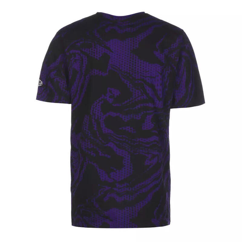 Tee-shirt New LOS ANGELES LAKERS OIL SLICK PRINT 4/5