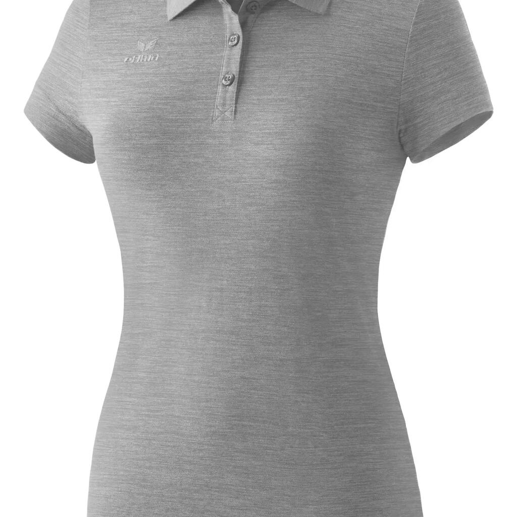 Polo-léine Erima Teamsports Liath