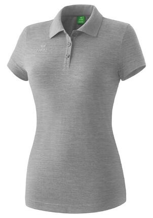 Polo en coton Erima bleu femme ajusté