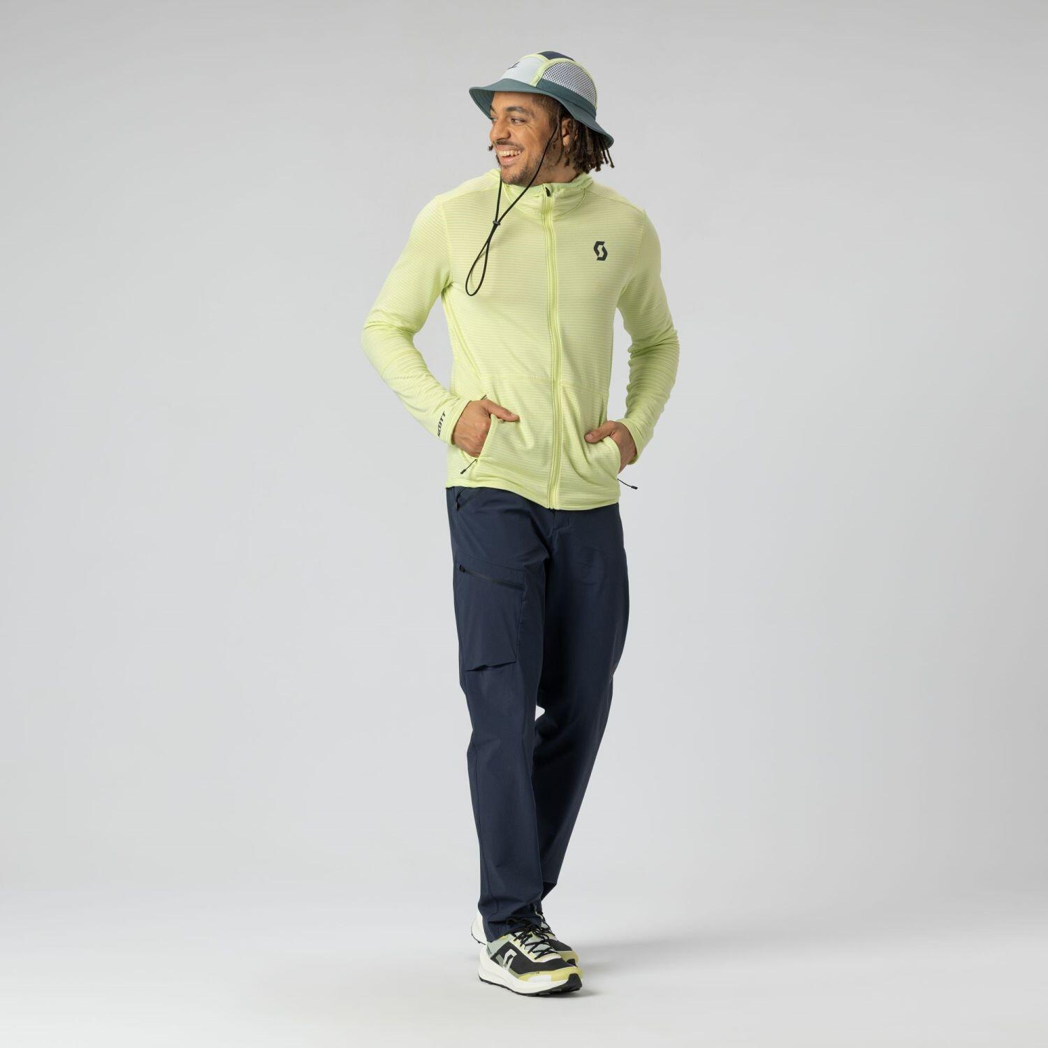 Sudadera de hombre Scott MS DEFINED LIGHT amarillo 3/6
