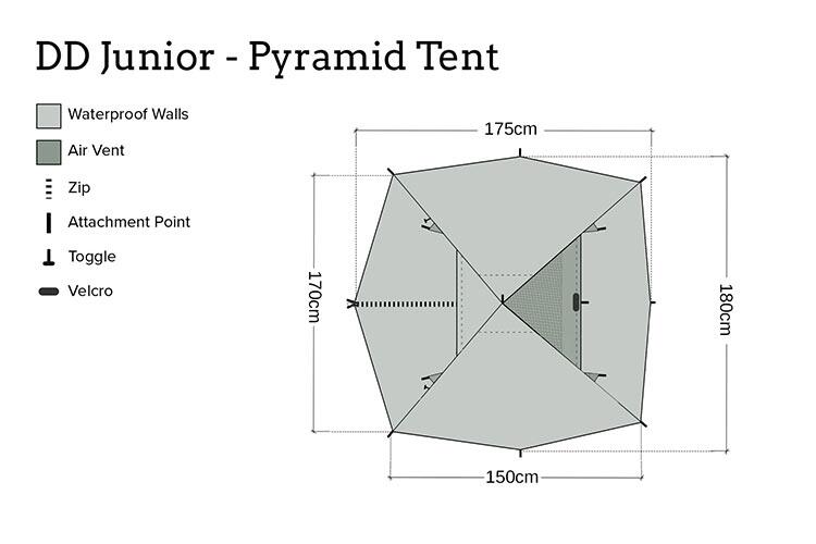 DD Junior Superlight Pyramid Tent 5/5
