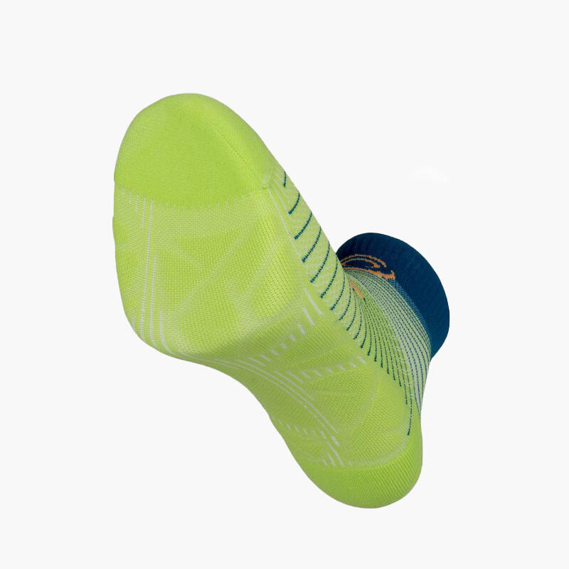 Chaussettes RUN MARATHON Low Vert/Bleu 3/3