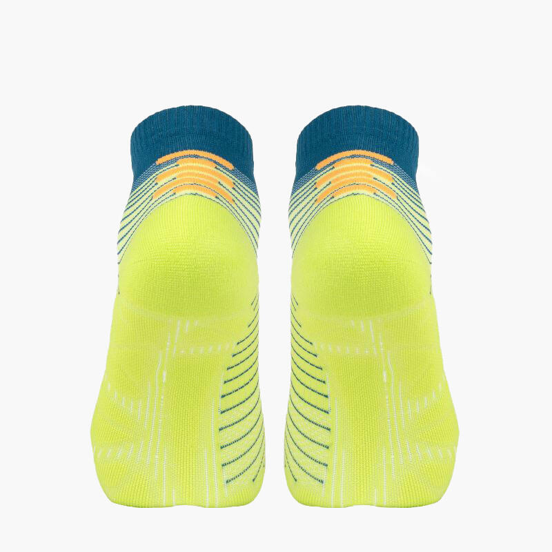 Chaussettes RUN MARATHON Low Vert/Bleu 2/3