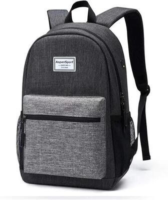 Aspensport rugzak 18 l lichtgrijs