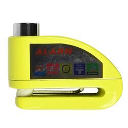 Antivol pour vélo Antivol à disque avec alarme Jaune