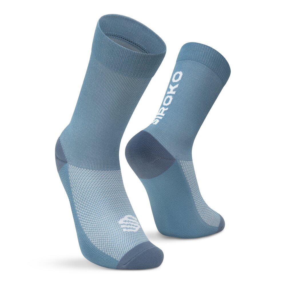 Herren und Damen fahrrad-wintersocken S3 Blue Blau 2/6