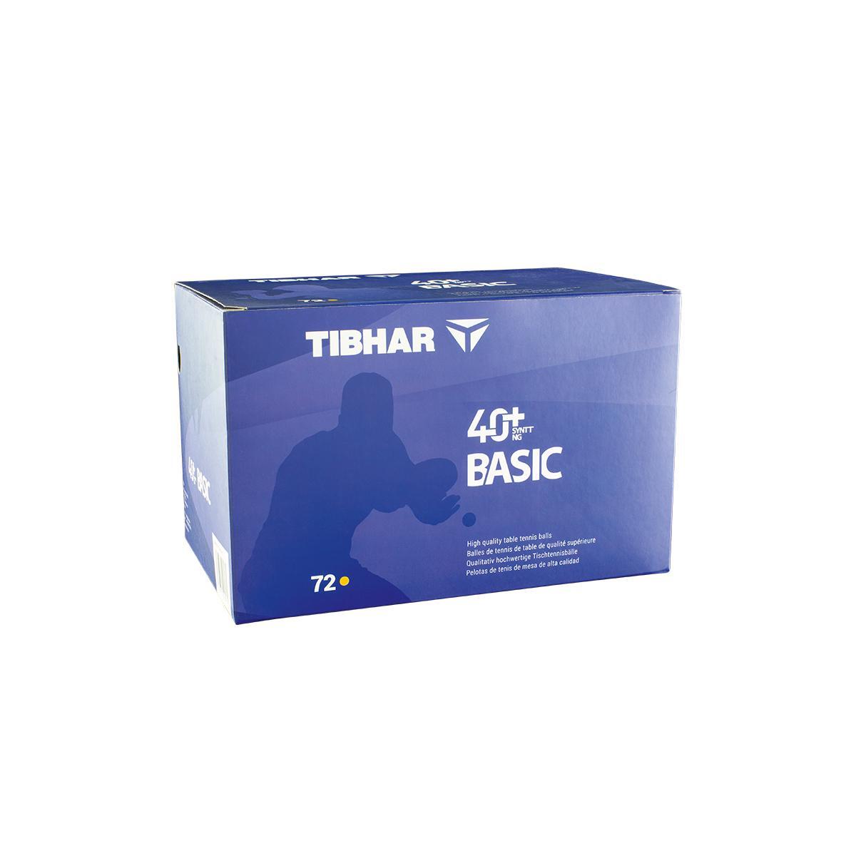 Tischtennisball Tibhar Basic 40+ SYNTT NG (x72) 2/2