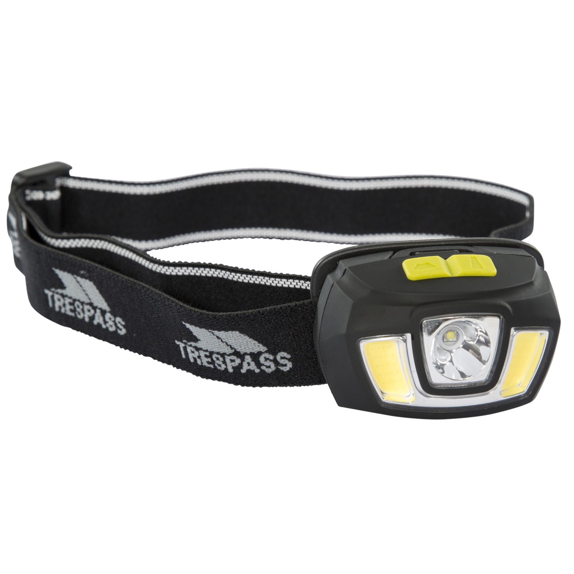 Trespass Blackout - Latarka czołowa LED 250 lm, czarna