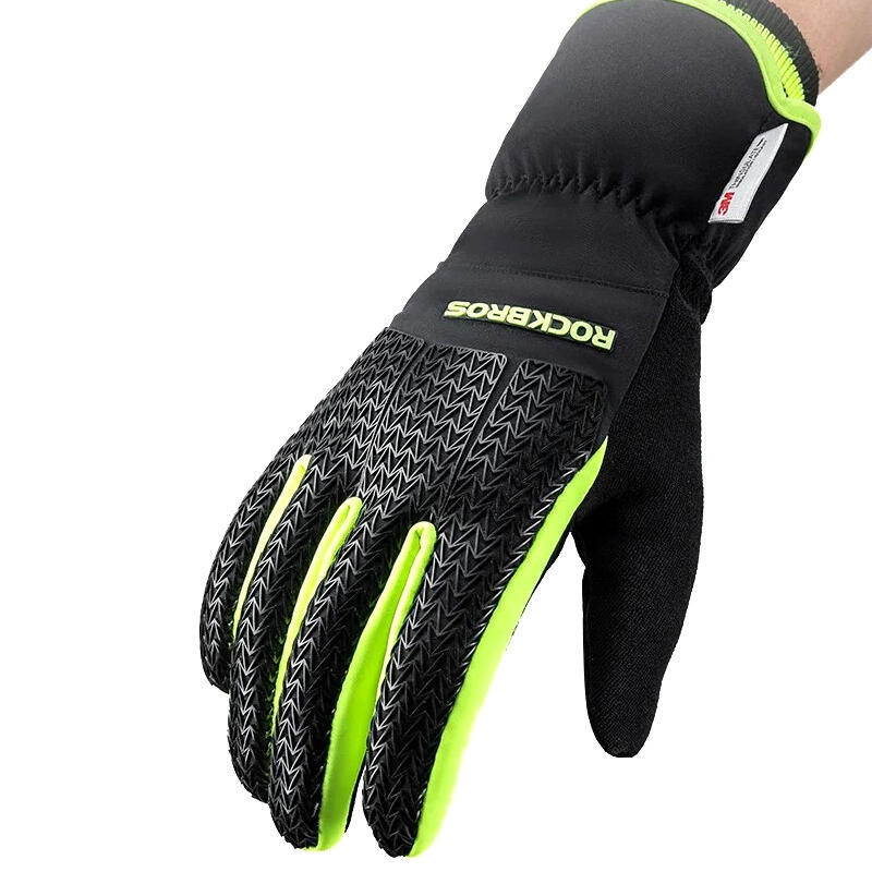 Rękawiczki rowerowe długie dla dorosłych zimowe 3M Thinsulate Rockbros S339 2/7