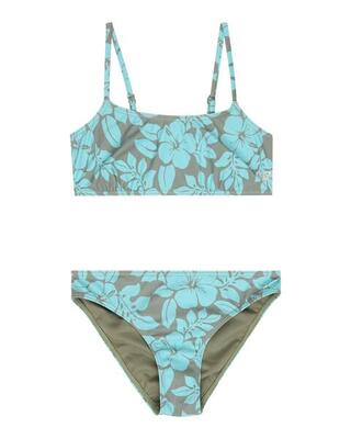 Zweiteiliges bralette-bikini-set roxy spirit grün meisjes 6-16