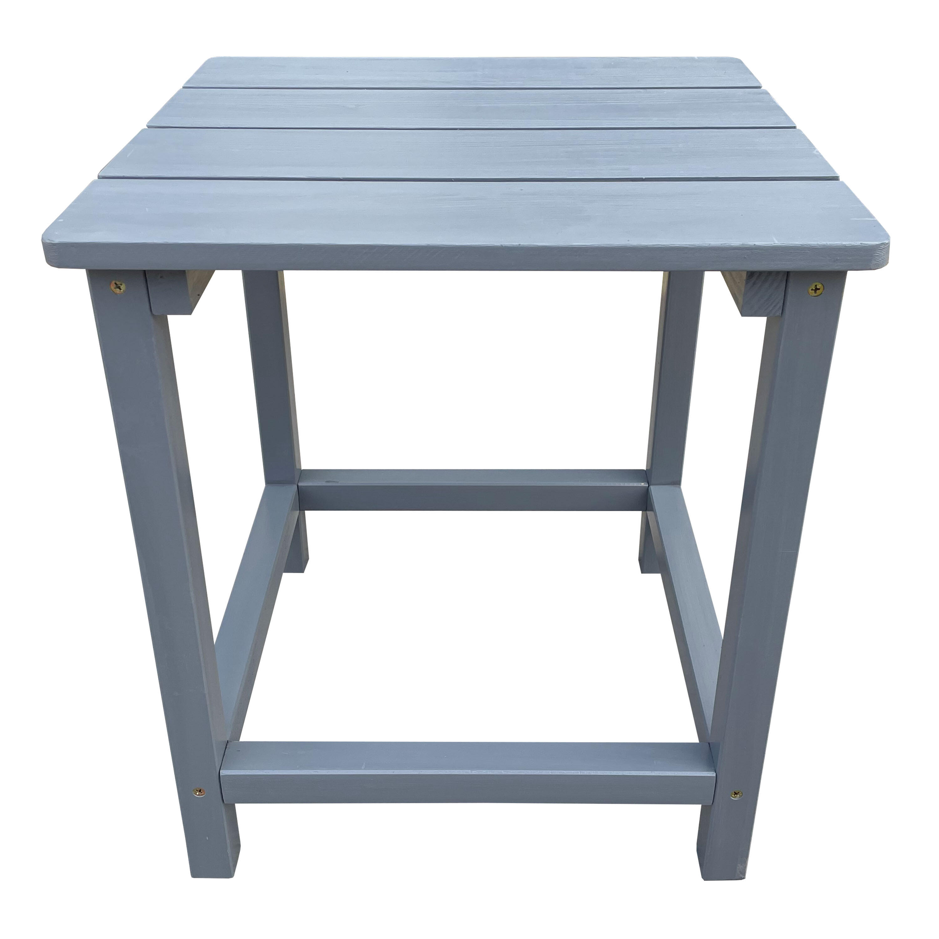 Table d'appoint en Bois - AXI Tess - 40,5 x 40,5 x 46 cm - Grise 2/6