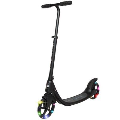 Story city ride step black led, een fancy step voor transport in de stad