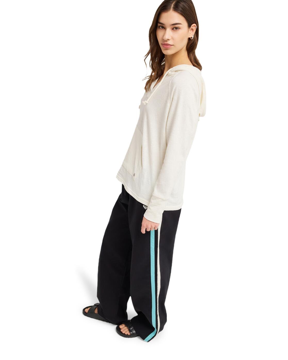 Kapuzenpulli DESTINATION SURF Weiss Frauen 3/4