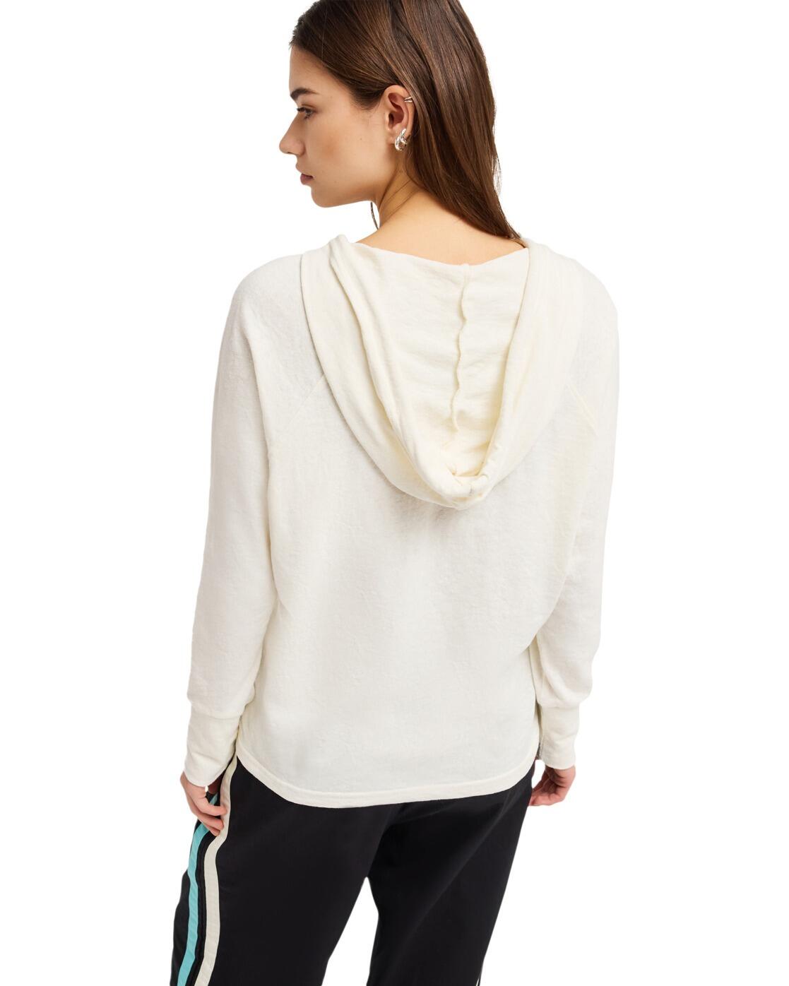 Kapuzenpulli DESTINATION SURF Weiss Frauen 2/4