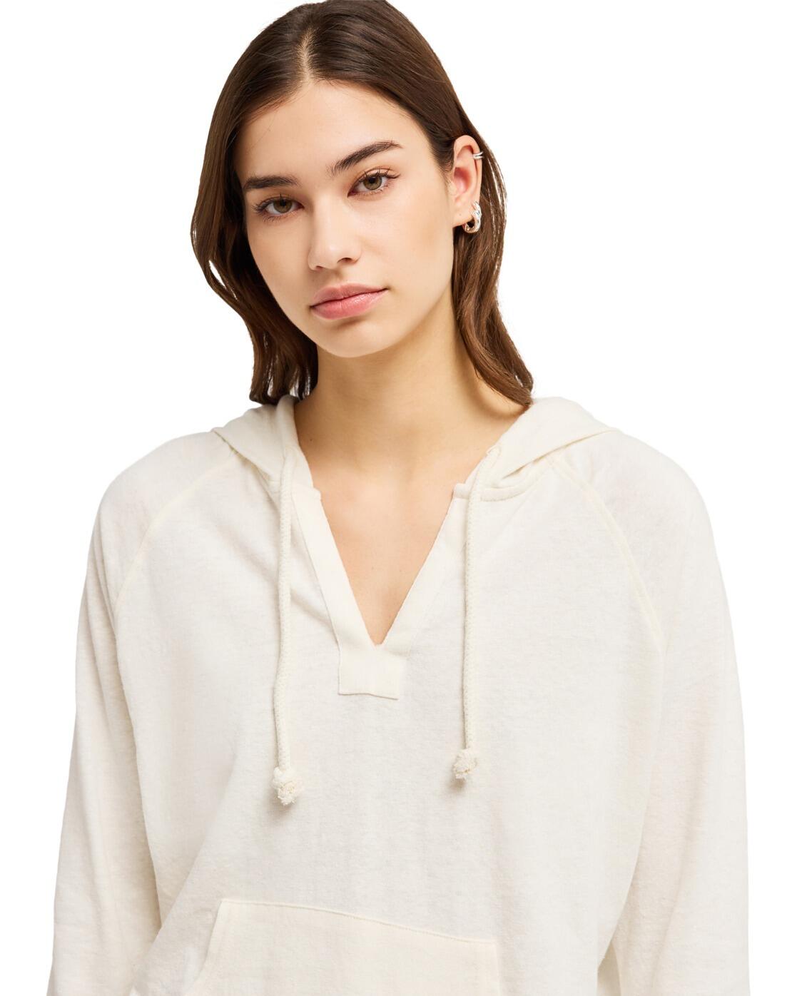 Kapuzenpulli DESTINATION SURF Weiss Frauen 4/4