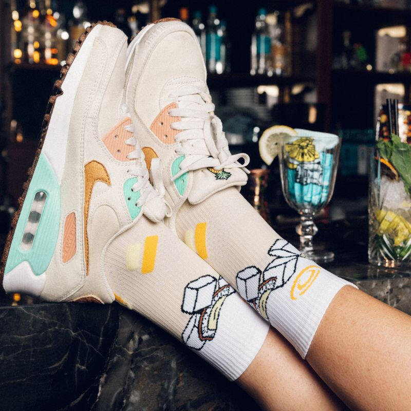 Chaussettes TRAIL ULTRA NUTRISOCKS PINA COLADA 3/3