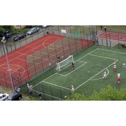 Siatka na bramkę 5x2 m 4 mm Czerwona