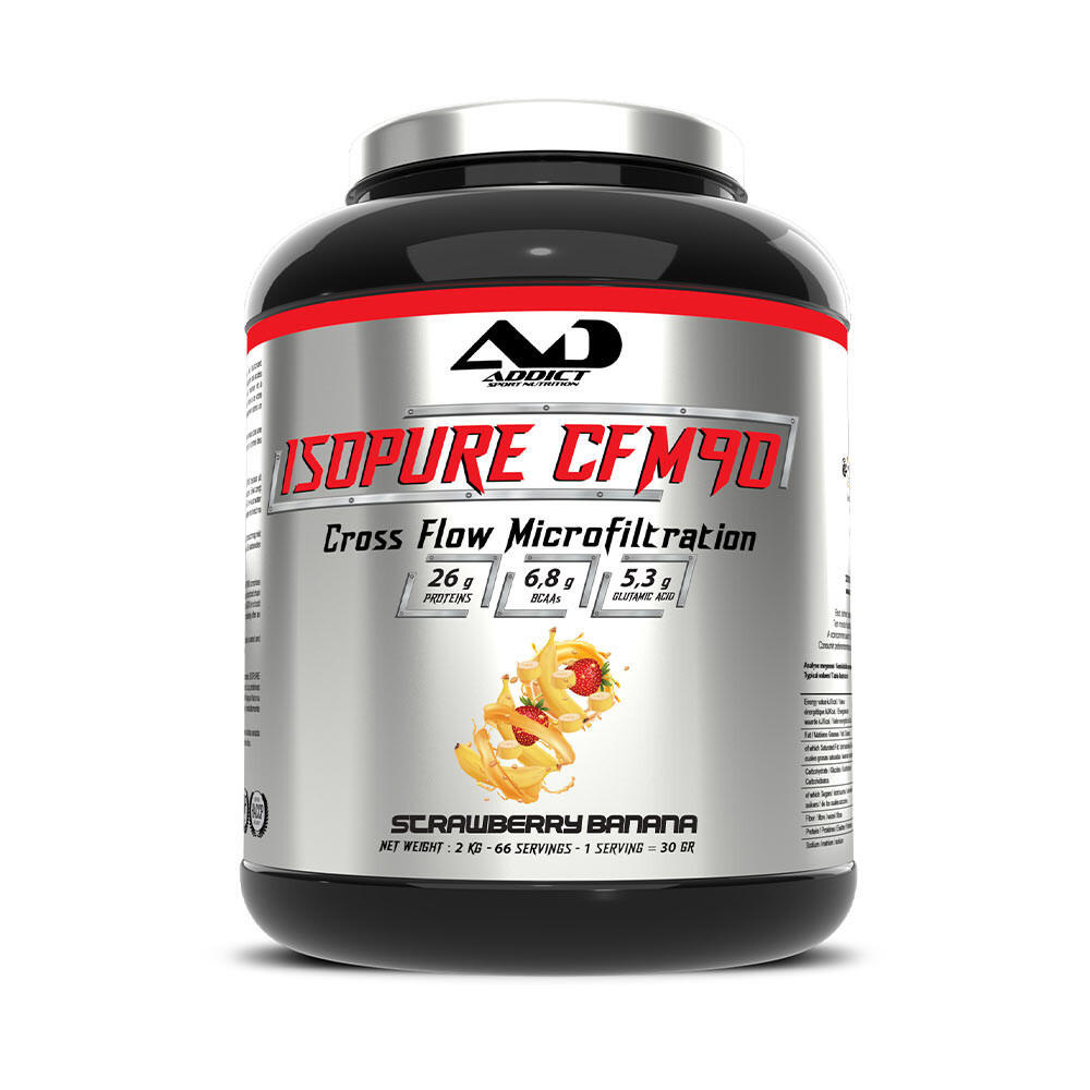 Whey Isolate - Isopure cfm 90 (2 kg) - Fraise Banane
