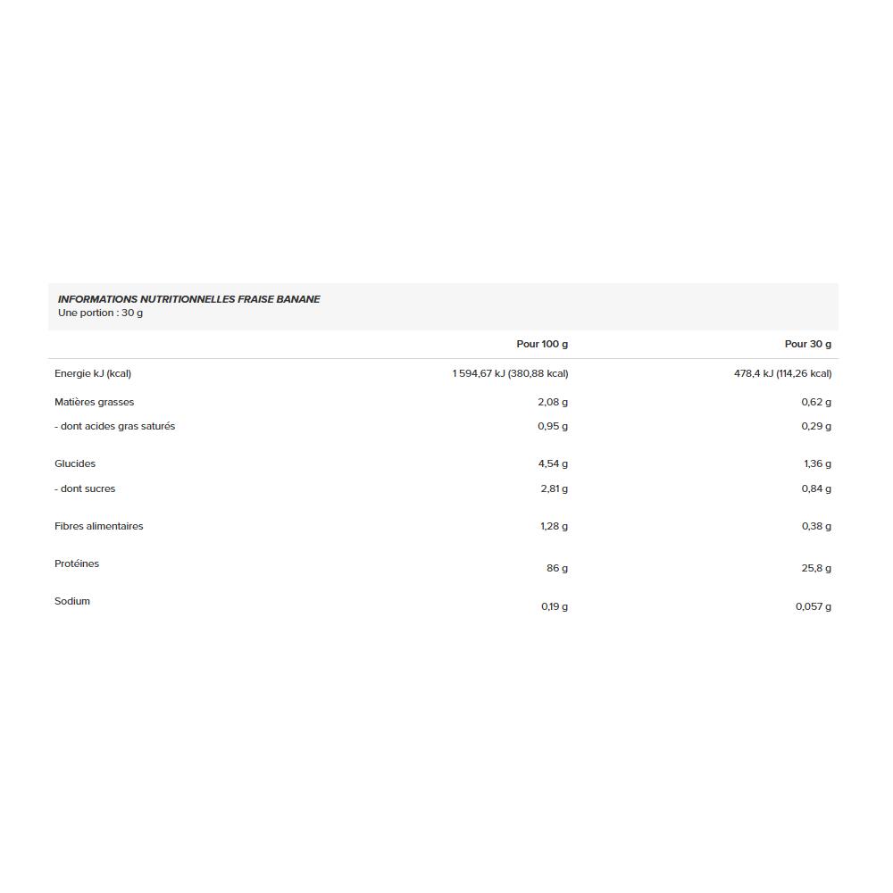 Whey Isolate - Isopure cfm 90 (2 kg) - Fraise Banane 2/3