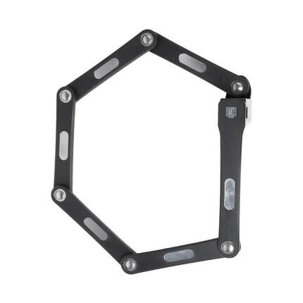 Faltbares Fahrradschloss Schwarz 85 cm Mit Halterung