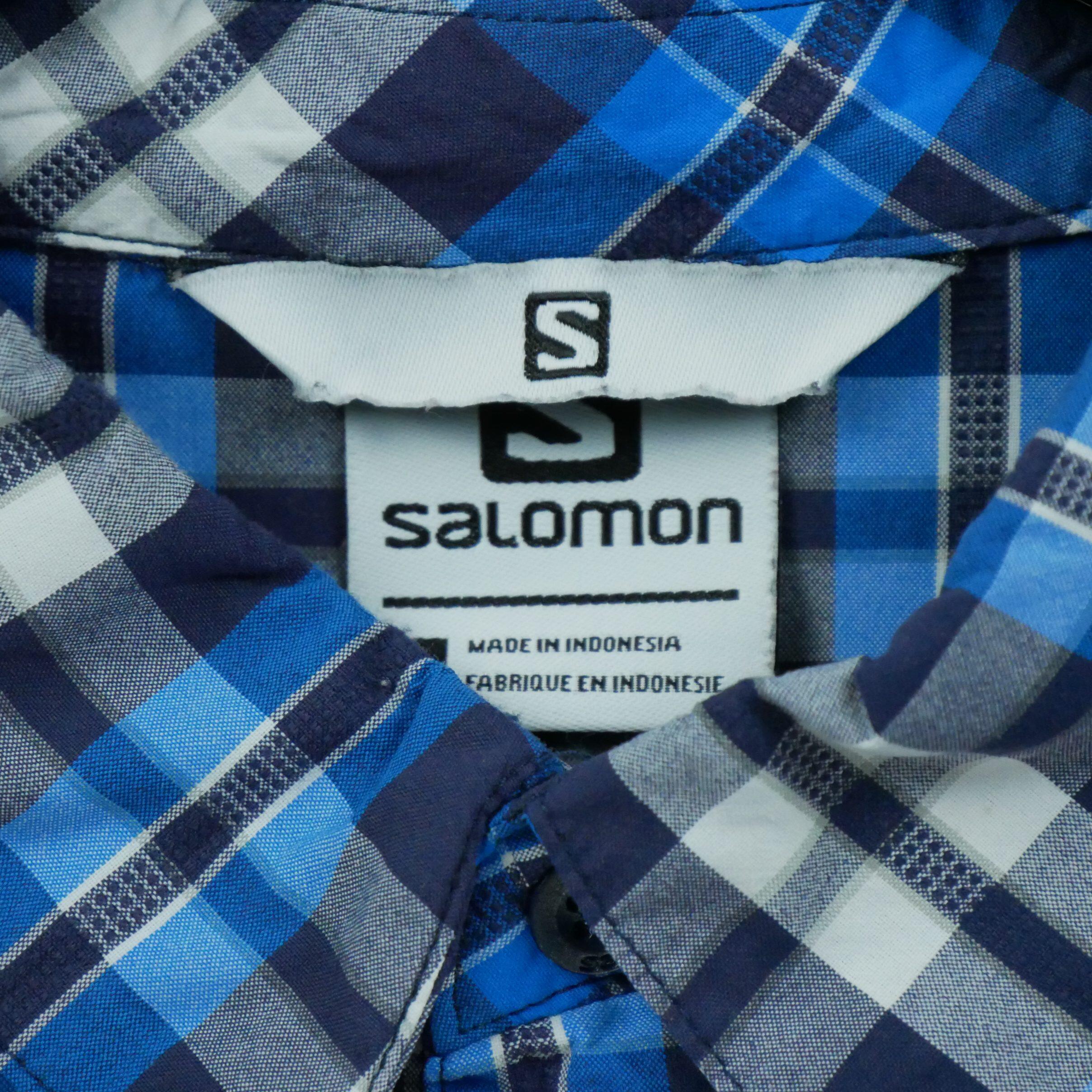 Camisa Casual Azul Xadrez Masculina 5/6