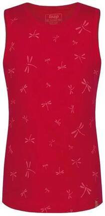 Loap Balkina Mädchen-Tanktop 100% Baumwolle semi-tailliert Libellen-Print