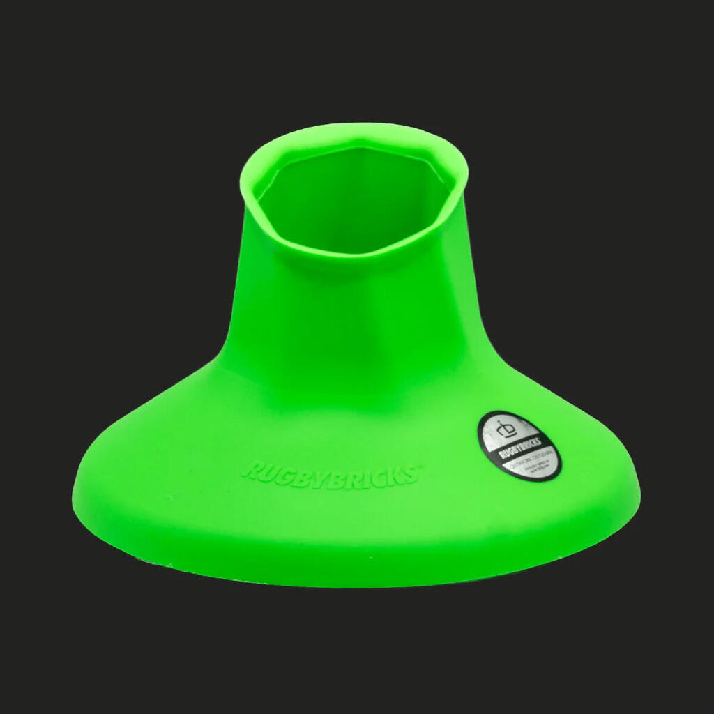 Bricks Vortex Mid Cut Rugby Tee Fluoro Green