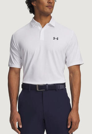 polo manches courtes UA MATCHPLAY POLO HOMME blanc