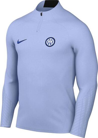 Nike Uomo Dri-FIT Strike Drill Top K 3/4 Zip Light Marine/Black/Lyon Blue S